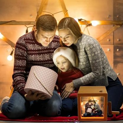 Customized Hand Cranked Flip Photo Frame Animation Machine - Mother's Day Gift, Gift For Mom, Dad, Couple