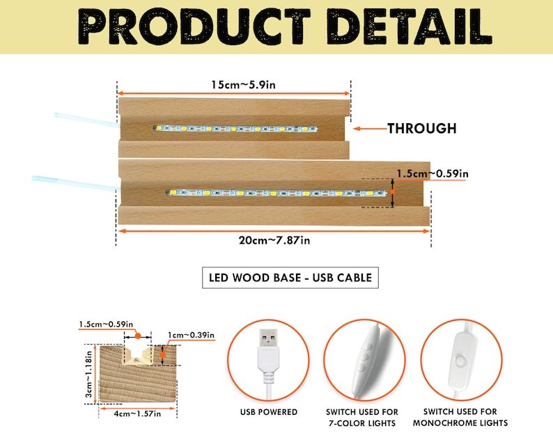 Custom Mom Acrylic Night Light, Mom Photo Frame Gift, Happy Mother’s Day Gift for Mom, Mom Birthday Gift, Gift from Daughter, Mom Room Decor