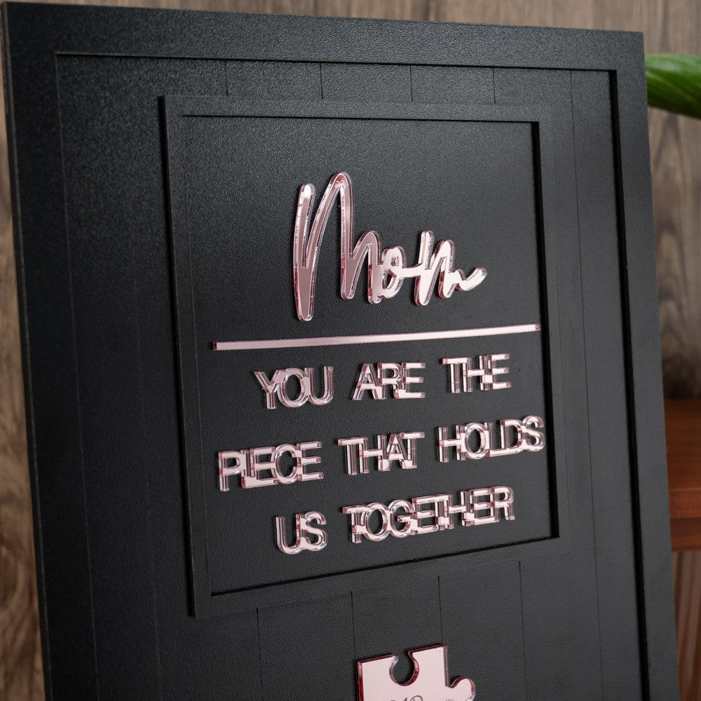 Mother's Day Puzzle Keepsake – Customized With Your Little One's Name