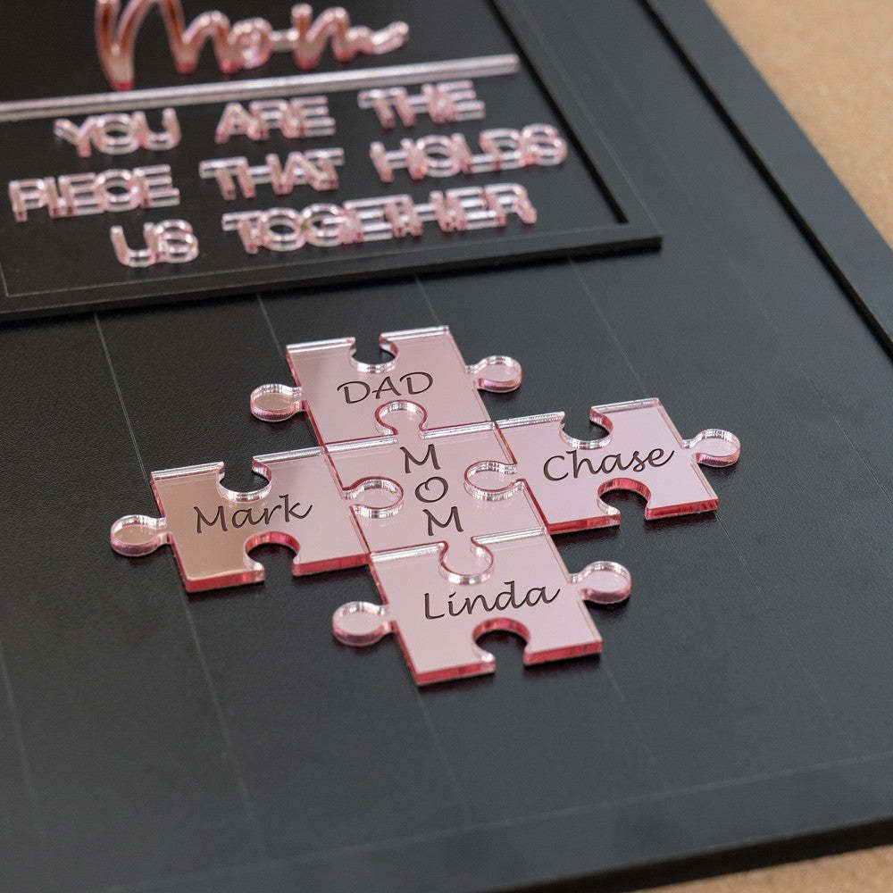 Mother's Day Puzzle Keepsake – Customized With Your Little One's Name