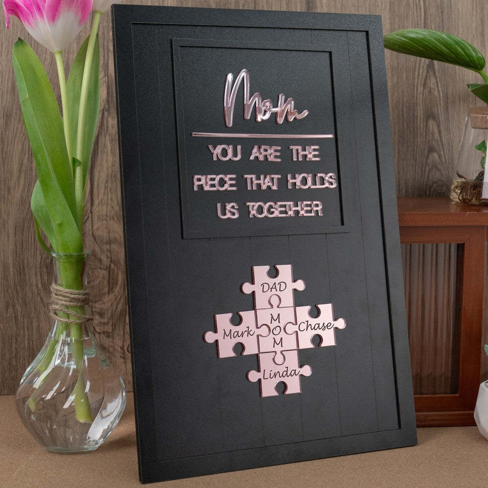 Mother's Day Puzzle Keepsake – Customized With Your Little One's Name