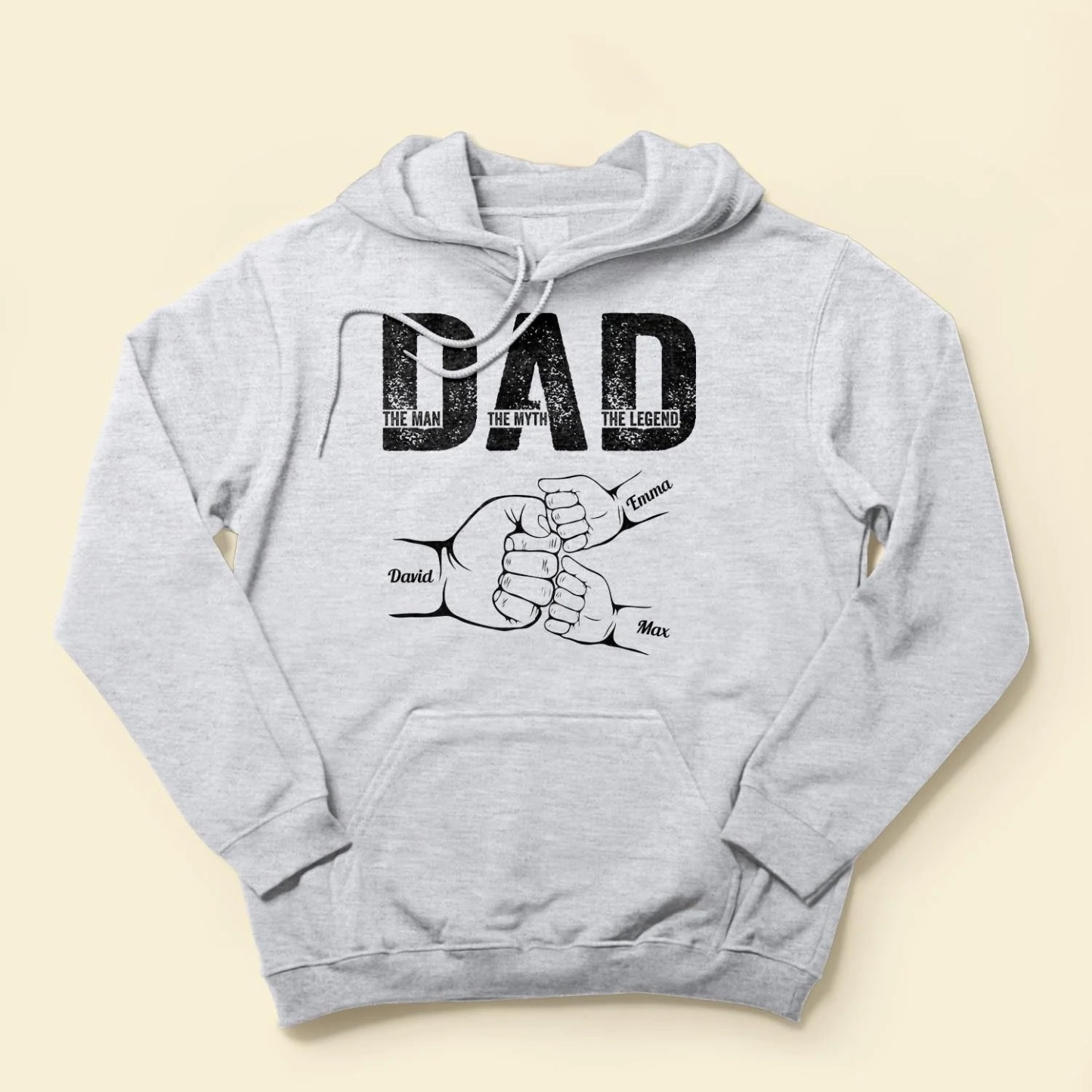 Dad The Man The Myth The Legend - Personalized Shirt Father's Day