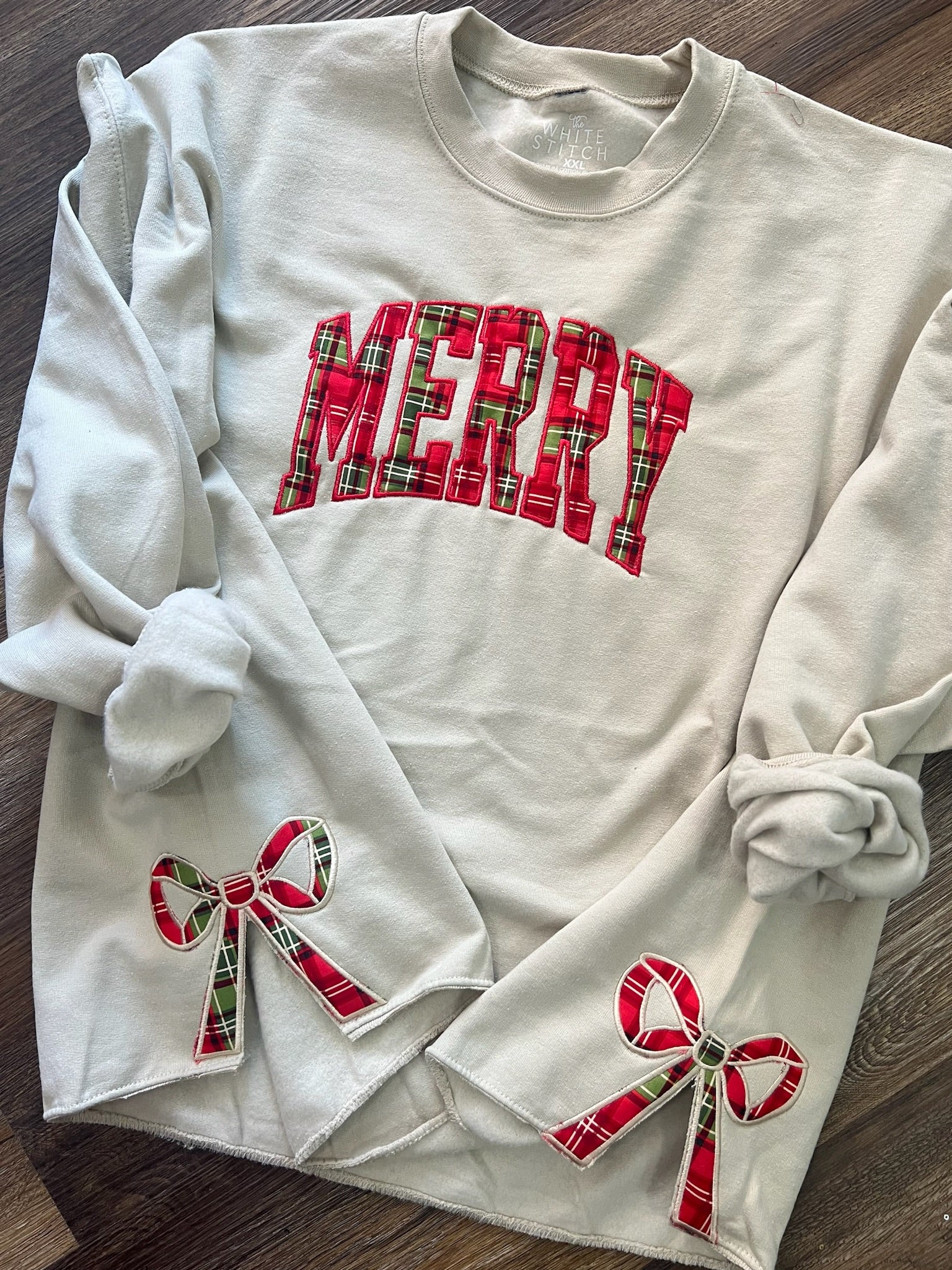 Merry Bow Sweatshirt | Handmade 商品缩略图