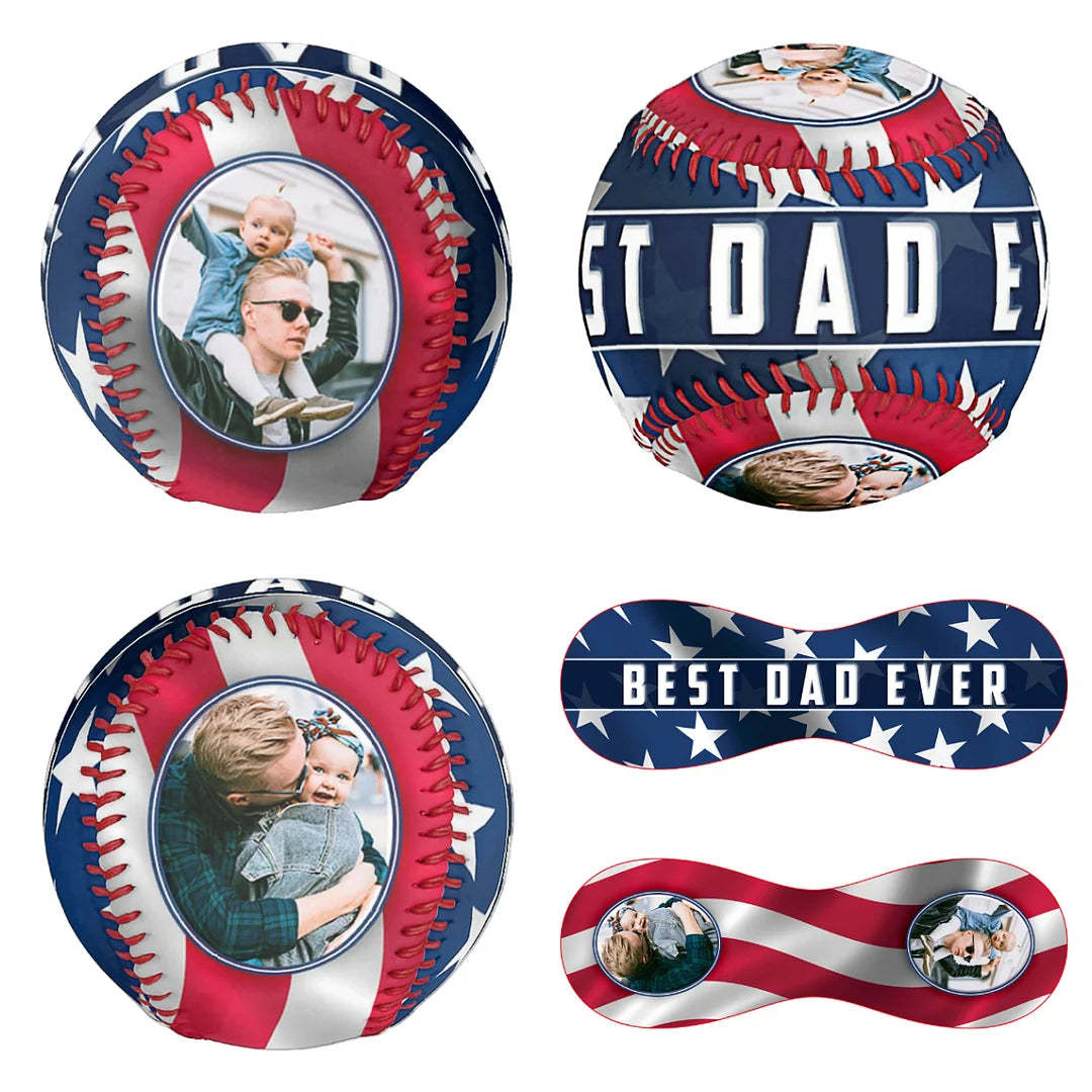 ⚾ Personalized Photo Baseball - Father's Day Baseball Gifts for Baseball Lovers