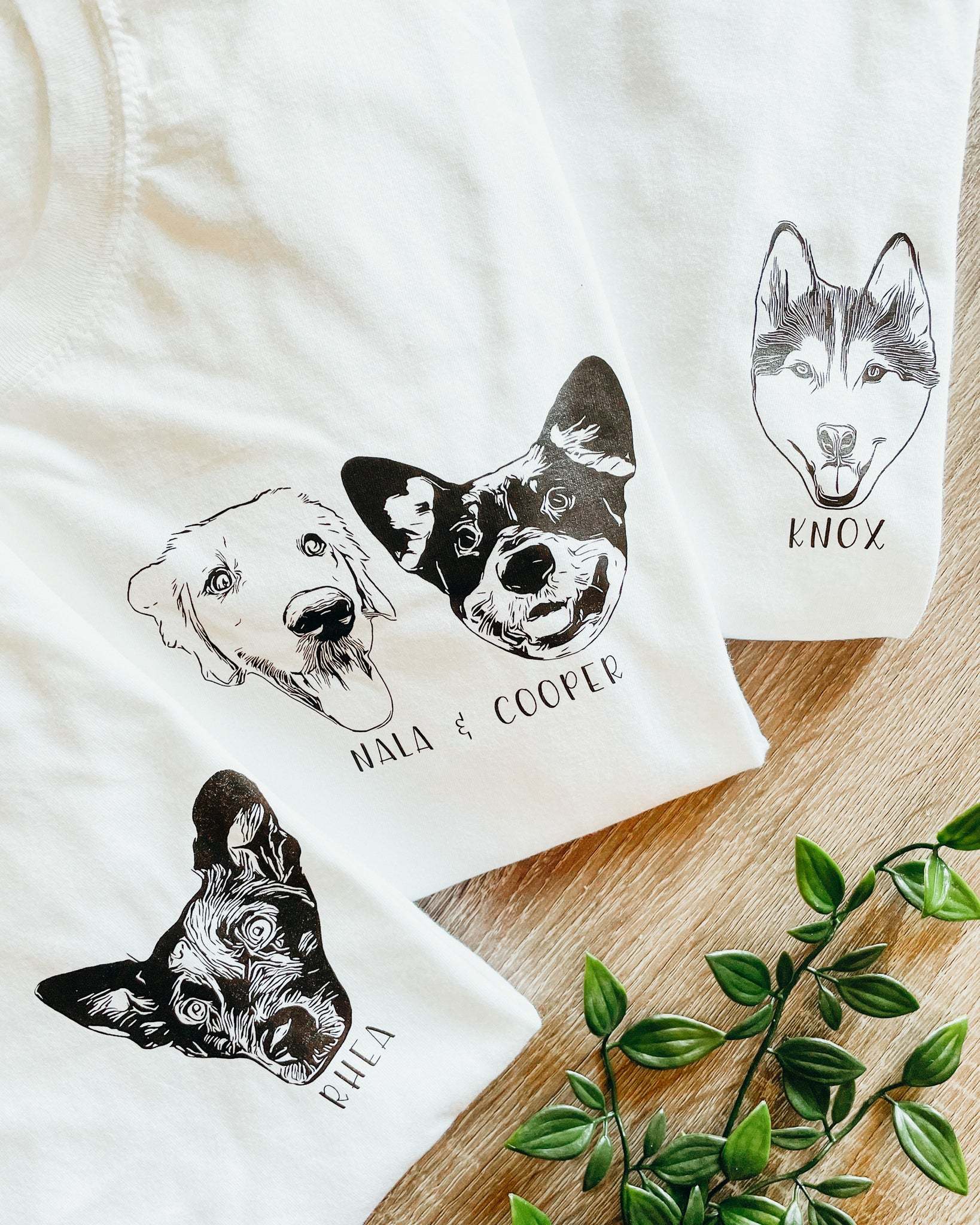 Custom Pet Hoodie Crewneck T-shirt