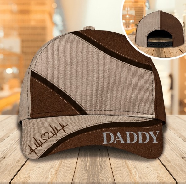 Custom Photo Daddy Grandpa Father's Day Classic Cap