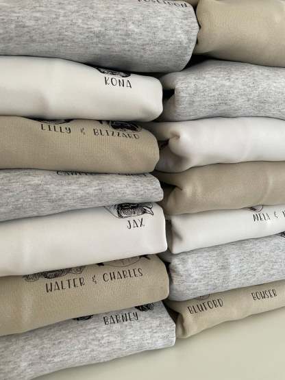 Custom Pet Hoodie Crewneck T-shirt