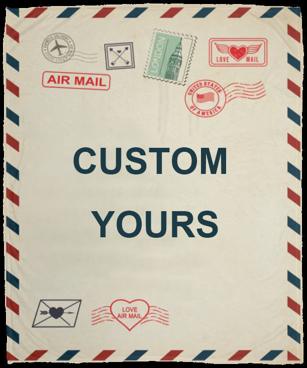 Custom Yours Blanket - To Family - Holiday Gifts