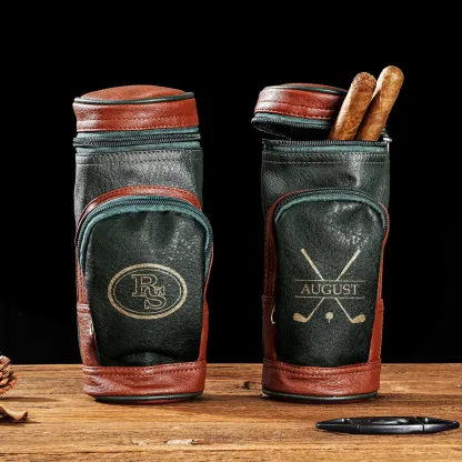 Personalized Cigar Case, Cigars Accessories, Gifts for Cigar Lovers, Groomsmen Gifts, Father's Day Gifts
