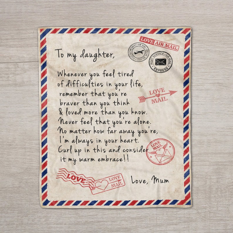 Personalized Letter Blanket, Custom Letter Blanket, Personalized Letter Blanket, Blanket For Daughter, Memorial Blanket, Long Distance Gift