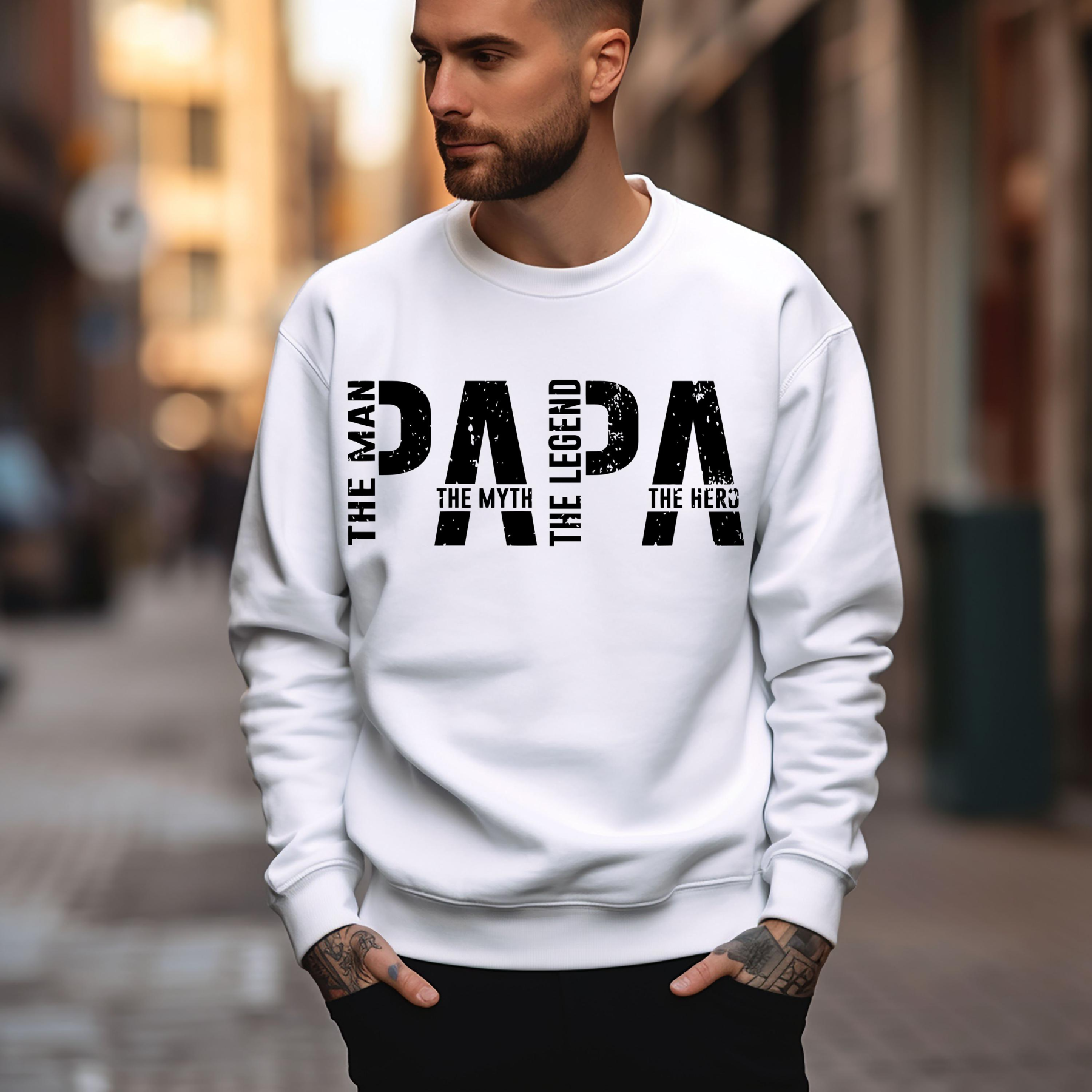 Papa The Man The Myth The Legend shirt , Father's Day sweatshirt