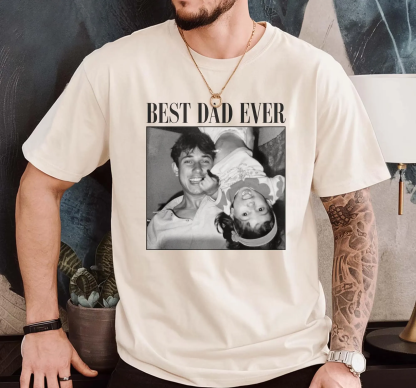Custom Photo Dad Shirt, Custom Photo Comfort Colors Shirt for Dad Grandpa, Fathers Day Shirt, Fathers Day Gift 2025, Grandpa Gift, Dad Gift