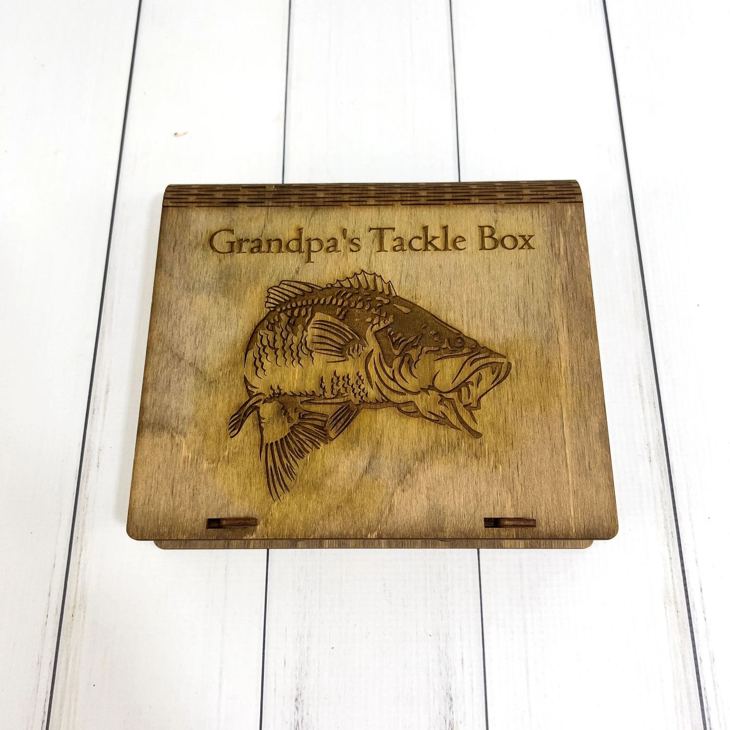 Personalized Mini Tackle Box,Custom Jig Box ,Fishing Gear,Outdoor ,Gift for Dad, Son, Fishing