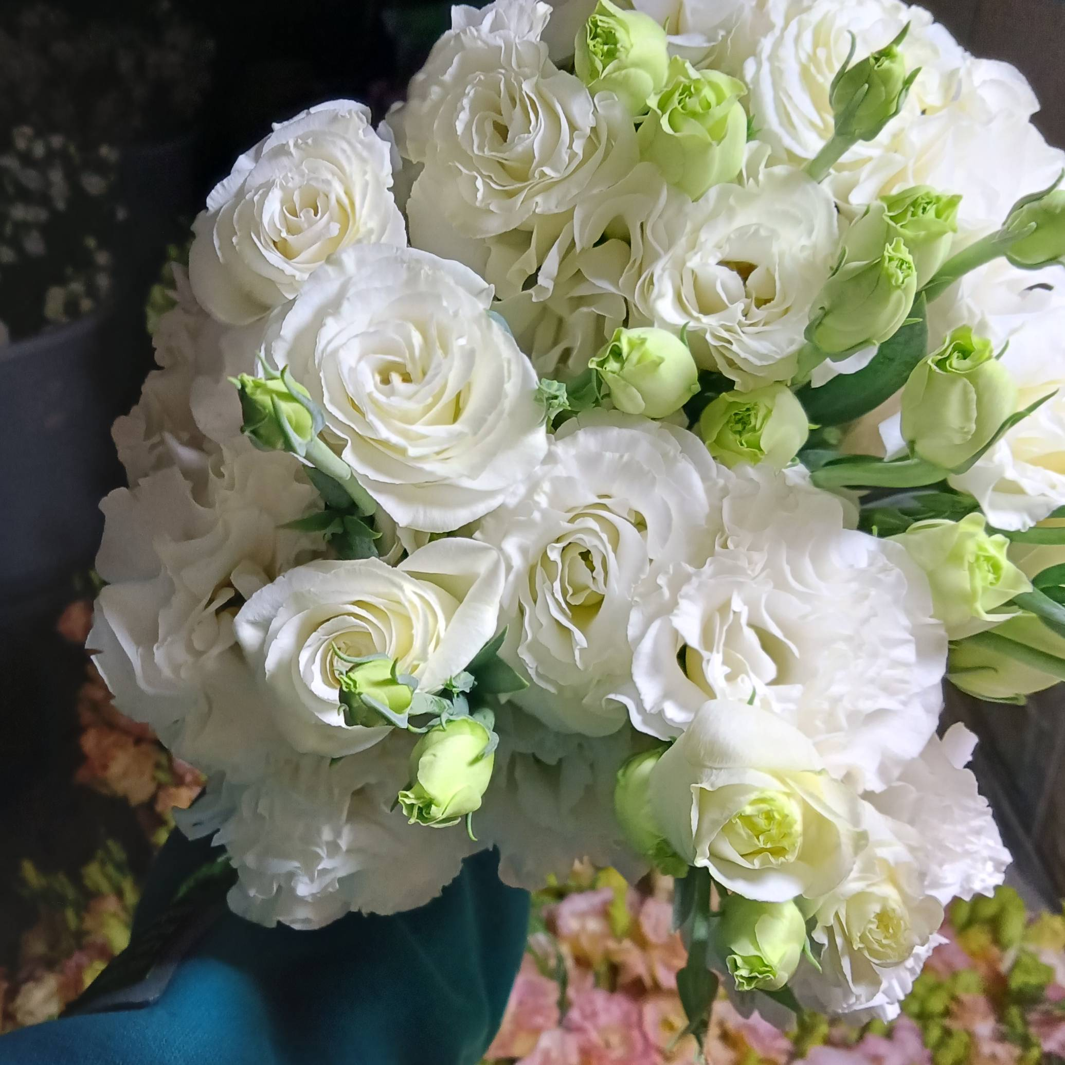 Mixed-Color Lisianthus