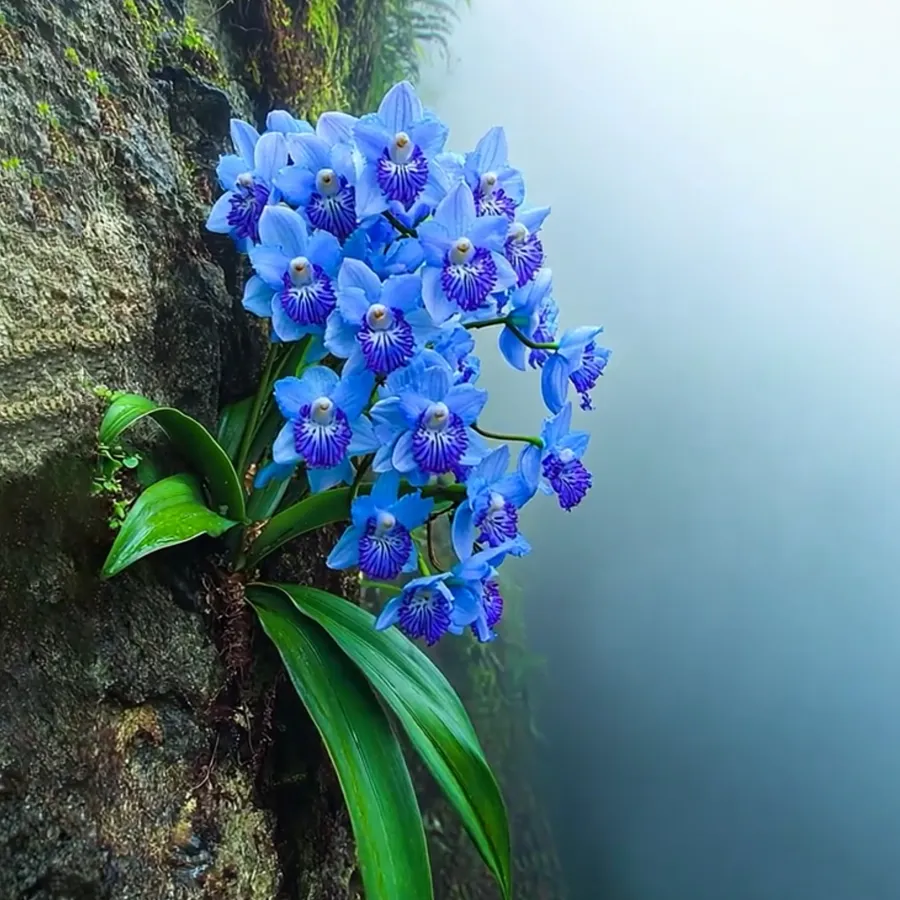 Blue Mist Orchids Rare Plant Seeds