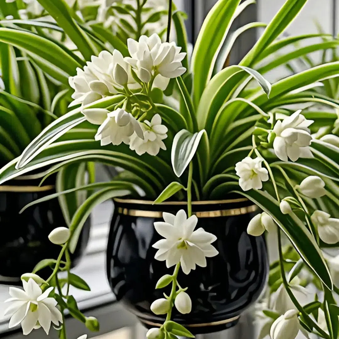 Grand Bloom Spider Plant Seeds/Bulbs 💐 Nature’s Hanging Masterpiece of Color & Grace