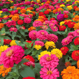 🔥Last day clearance🌺Double Zinnia Mixed Color Seeds