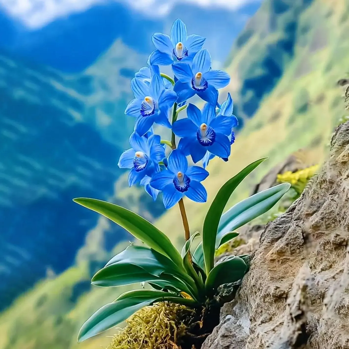 Alpine Blue Bellflower Rare Plant Seeds