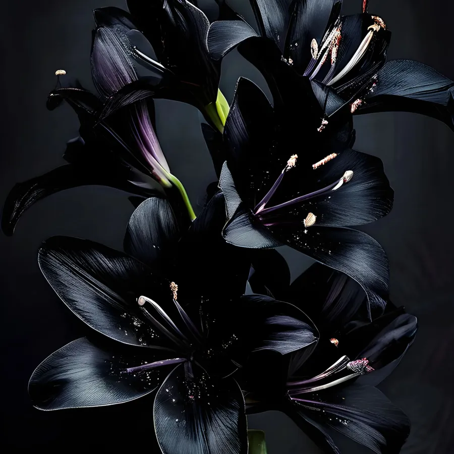 Black-Armored Solanum Orchid Rare Plant Seeds
