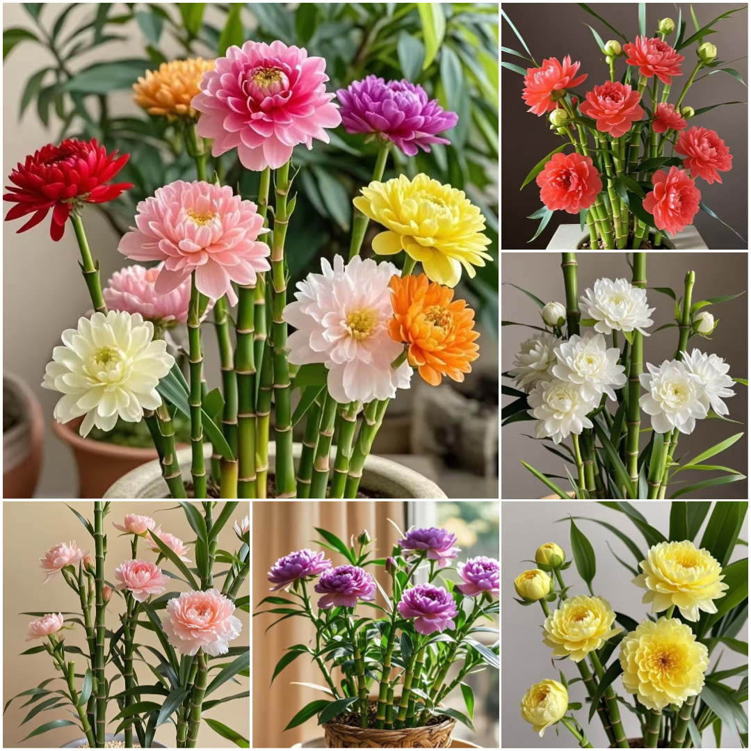 🎍Lucky Flowering Bamboo Potted Plant🪴