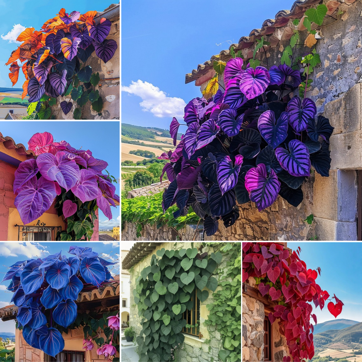 🌿✨ Colorful Philodendron Seeds – Bring Exotic Vibes to Your Space! 🌈🪴