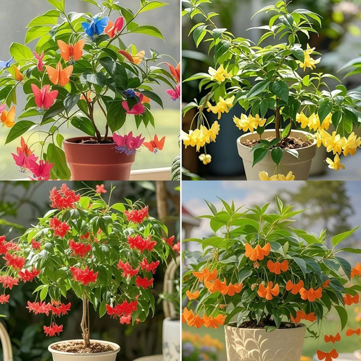 🦋✨ Golden Butterfly Vine Seeds – Create a Waterfall of Blooms! 🌿💛