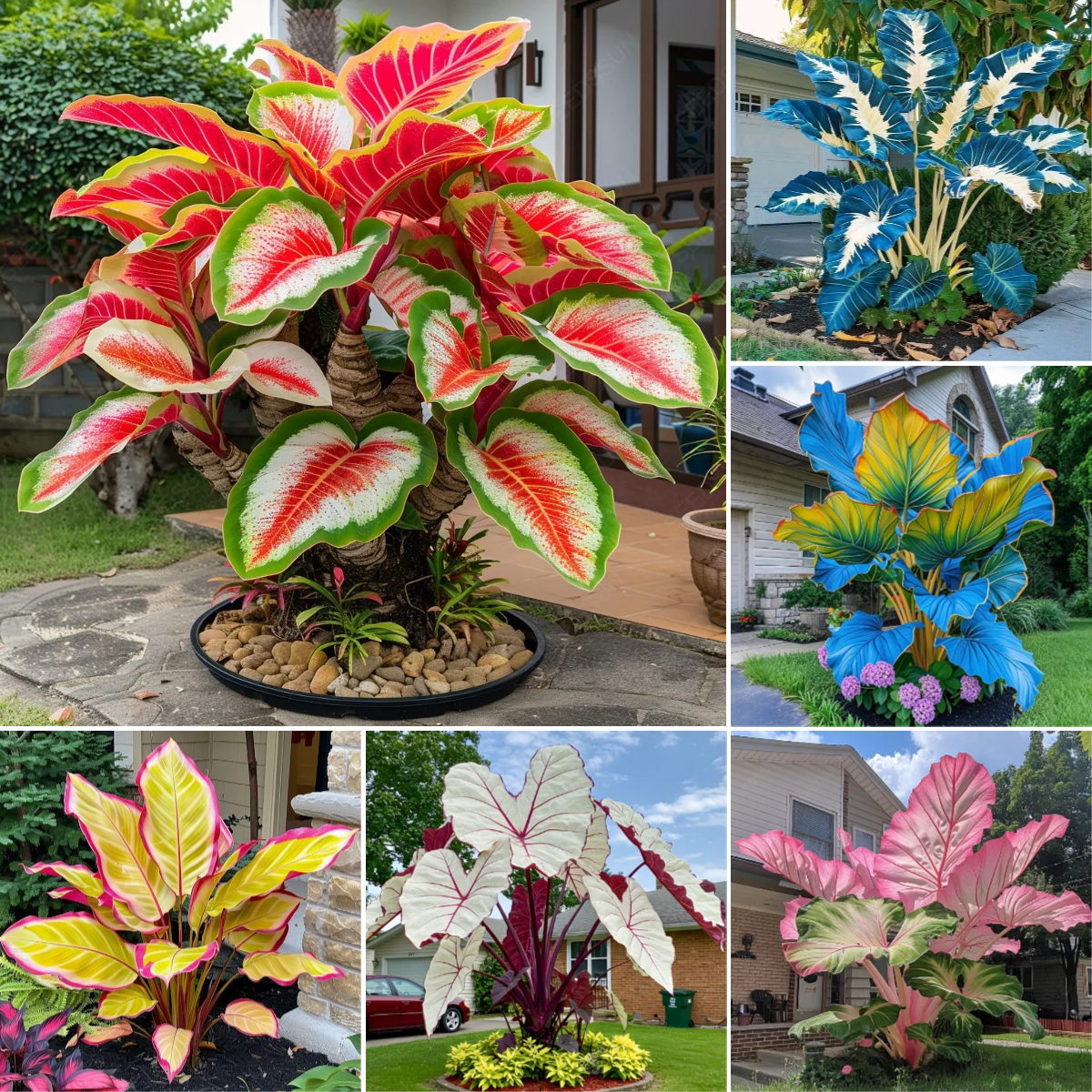 Giant Alocasia Bulbs🍃Transform Your Space with Tropical Majesty