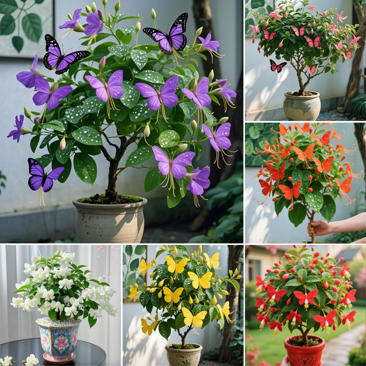 🦋✨ Golden Butterfly Vine Seeds – Create a Waterfall of Blooms! 🌿💛