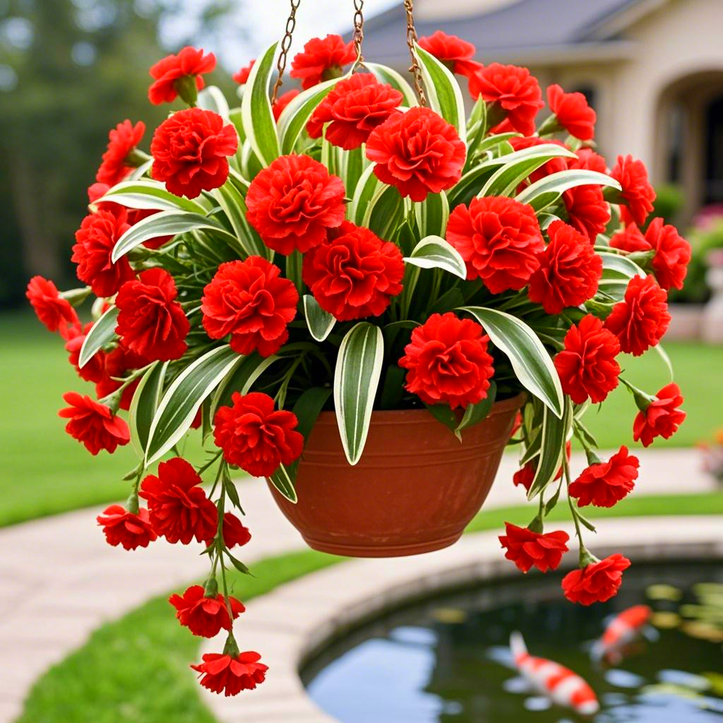 🌿✨ Golden Spider Plant – Nature’s Air-Purifying Beauty! 🌼🌱