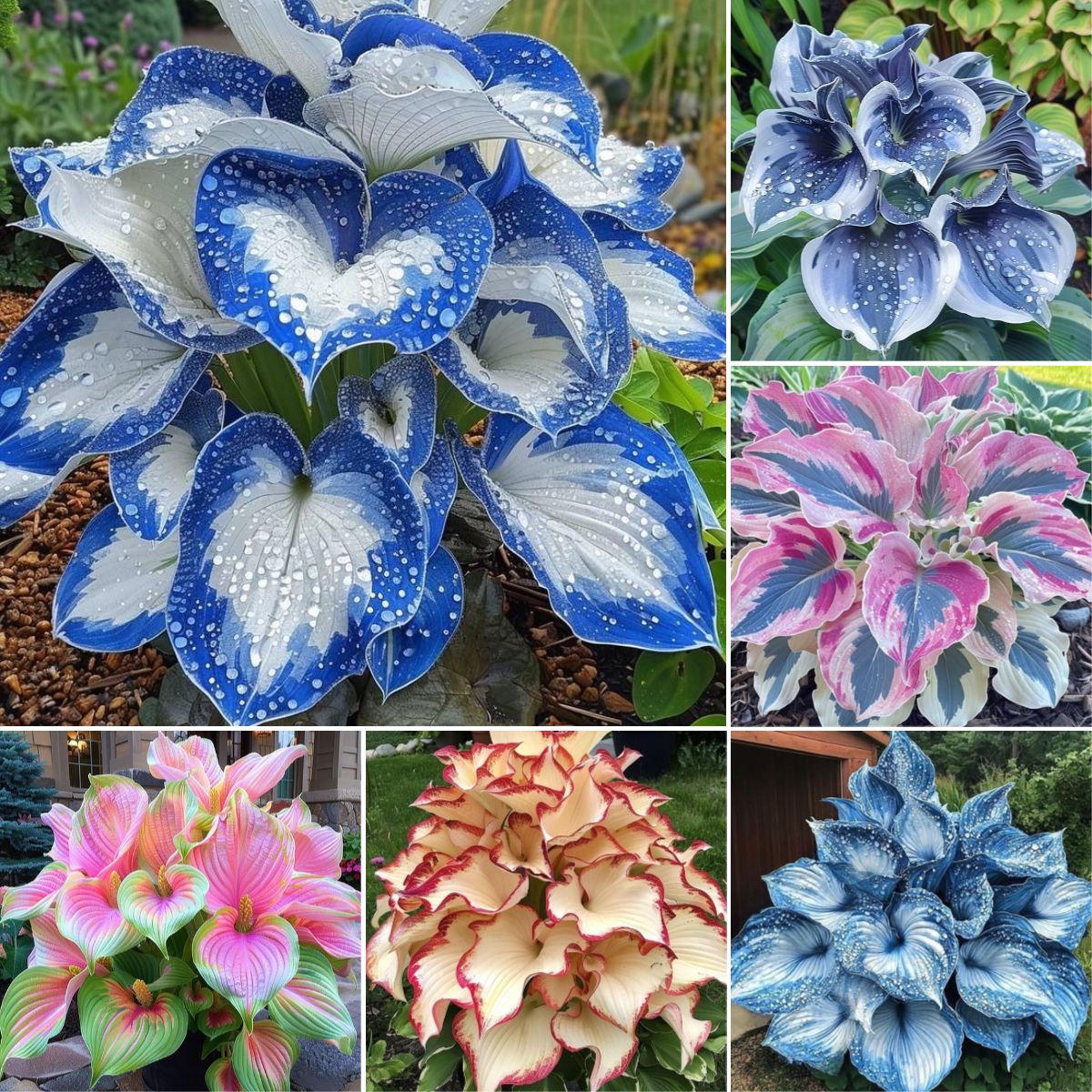 🌟 Aurora Hosta — A Rare Jewel with an Icy Glow ❄️