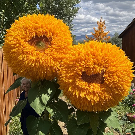 🌟New varieties🌻Giant Teddy Bear Sunflower