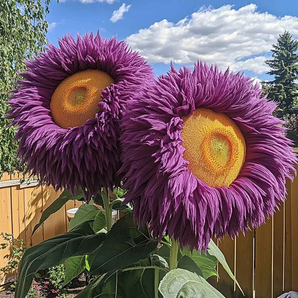 🌟New varieties🌻Giant Teddy Bear Sunflower