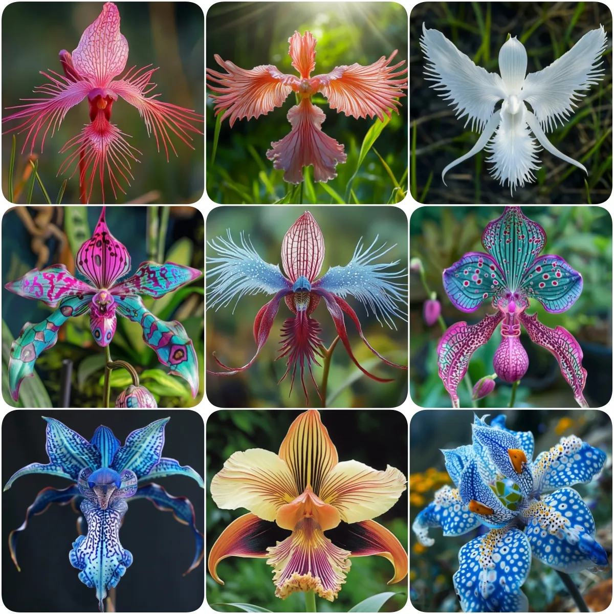 Rare Mystic Butterfly Orchid Series 🦋☘️Flower Pot Garden