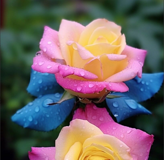 Rare Tri-Color Rose Seeds