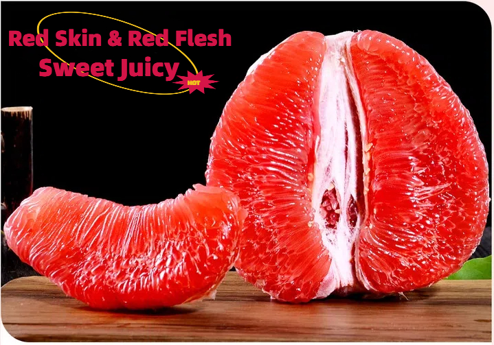 Sweet Red Pomelo Tree Seeds: Sweet, Juicy, & Fragrant Orange-Red Fruit! 🍊 🌿