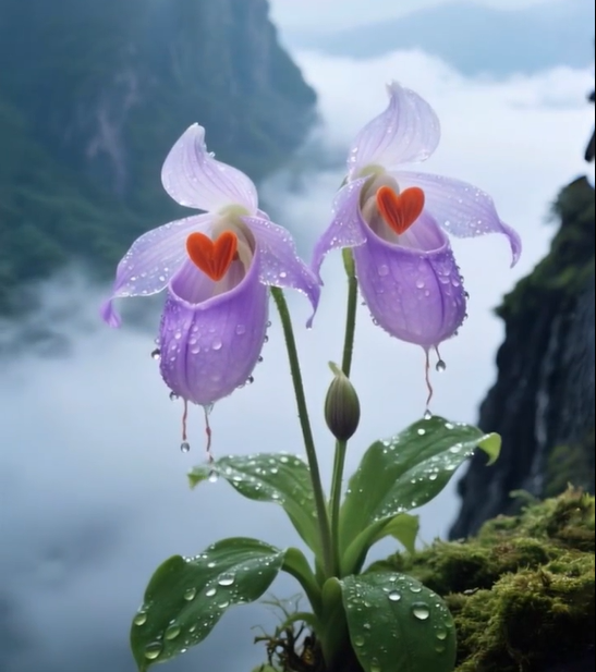 🌿 Bloom with Grace: Slipper Orchids – Nature’s Most Elegant Surprise 💕