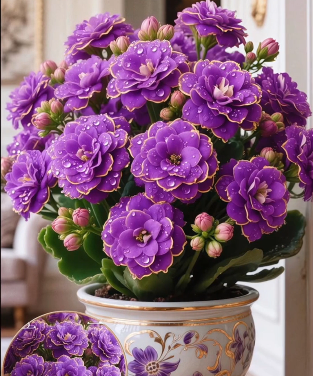 🌸 Double Kalanchoe – Tiny Petals, Big Charm! 🌿✨