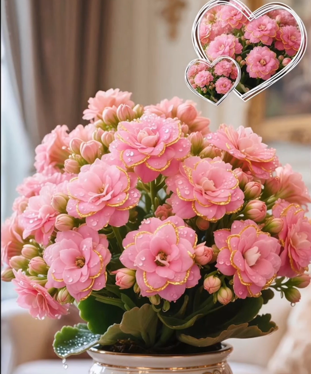 🌸 Double Kalanchoe – Tiny Petals, Big Charm! 🌿✨