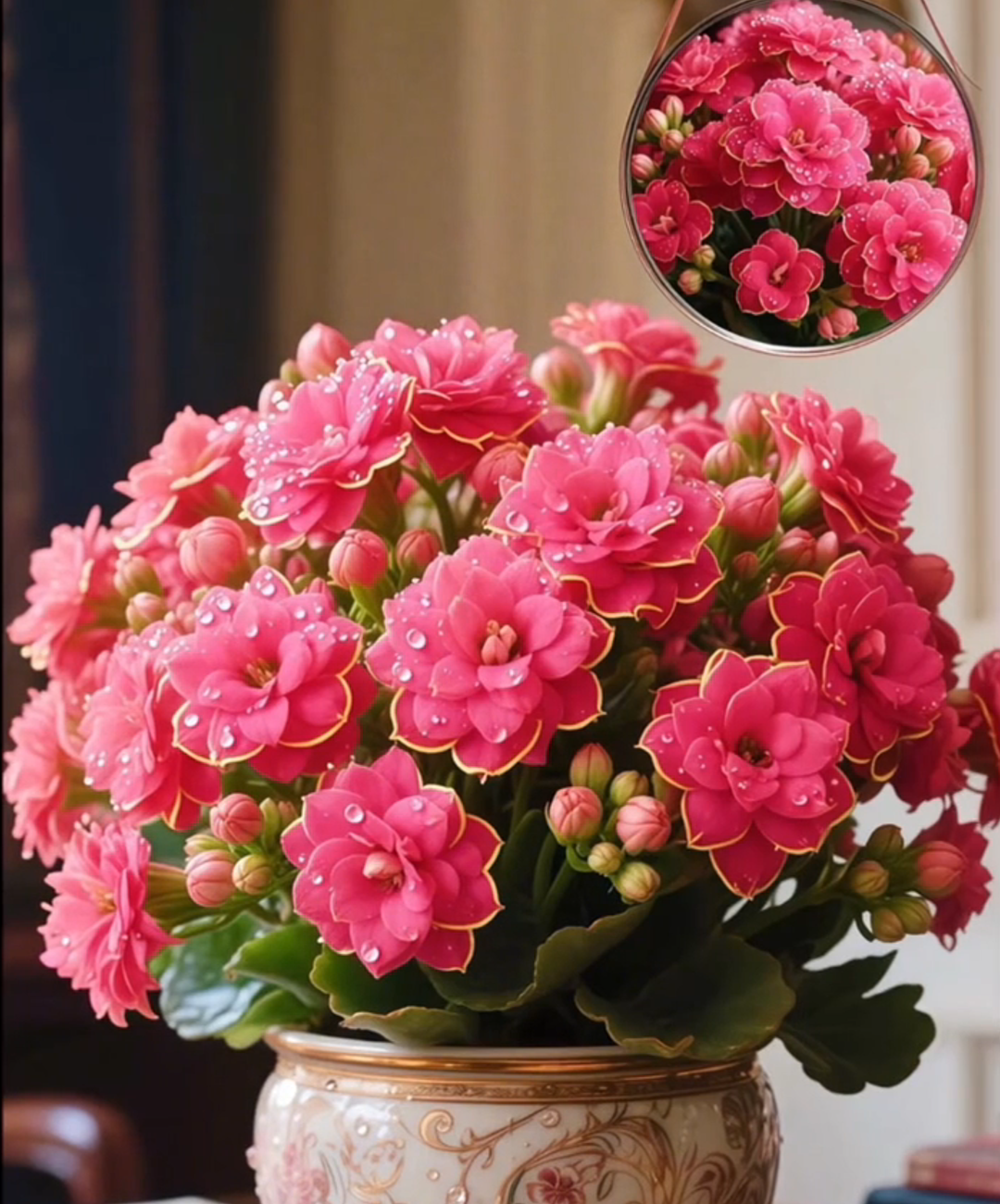 🌸 Double Kalanchoe – Tiny Petals, Big Charm! 🌿✨
