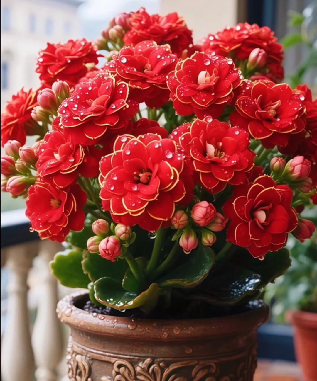🌸 Double Kalanchoe – Tiny Petals, Big Charm! 🌿✨