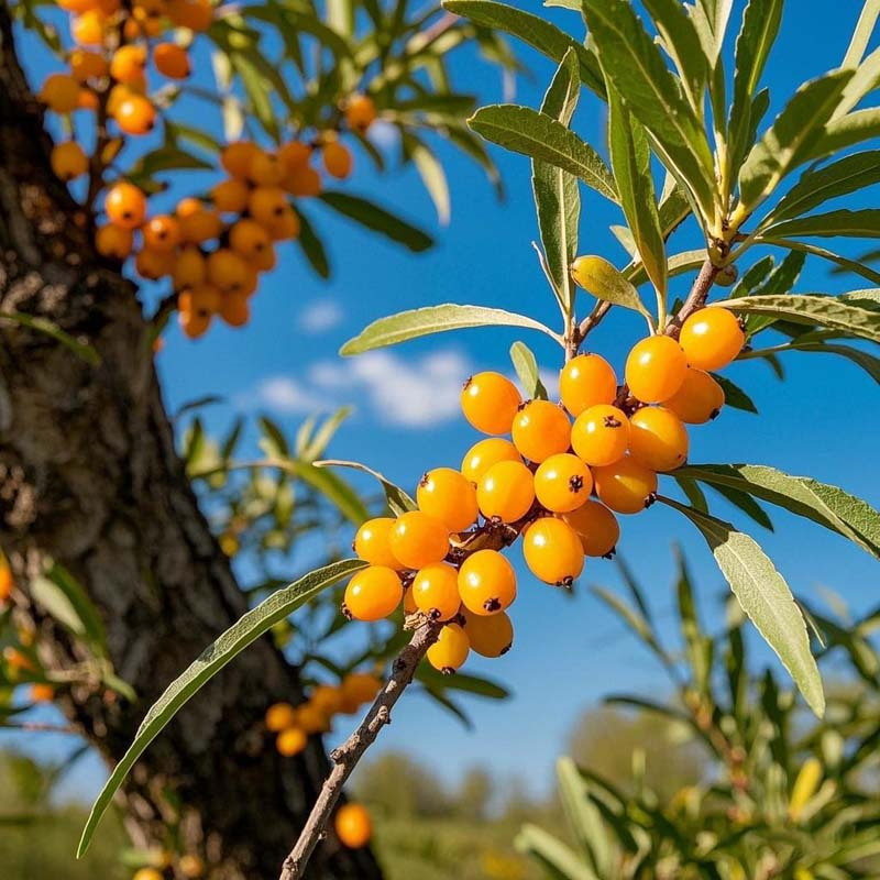 🌿 Boost Immunity & Grow Naturally – Organic Sea Buckthorn Seeds for Vibrant Health & Sustainable Gardens!