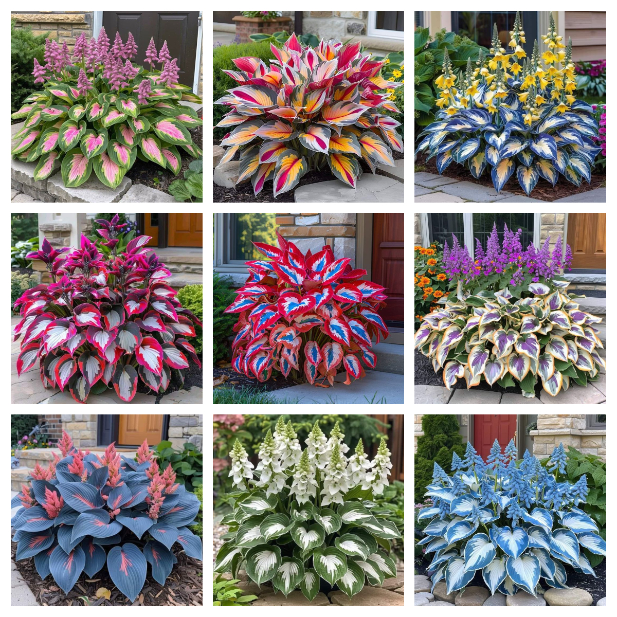 🌈 Multi-colored Hosta Seeds