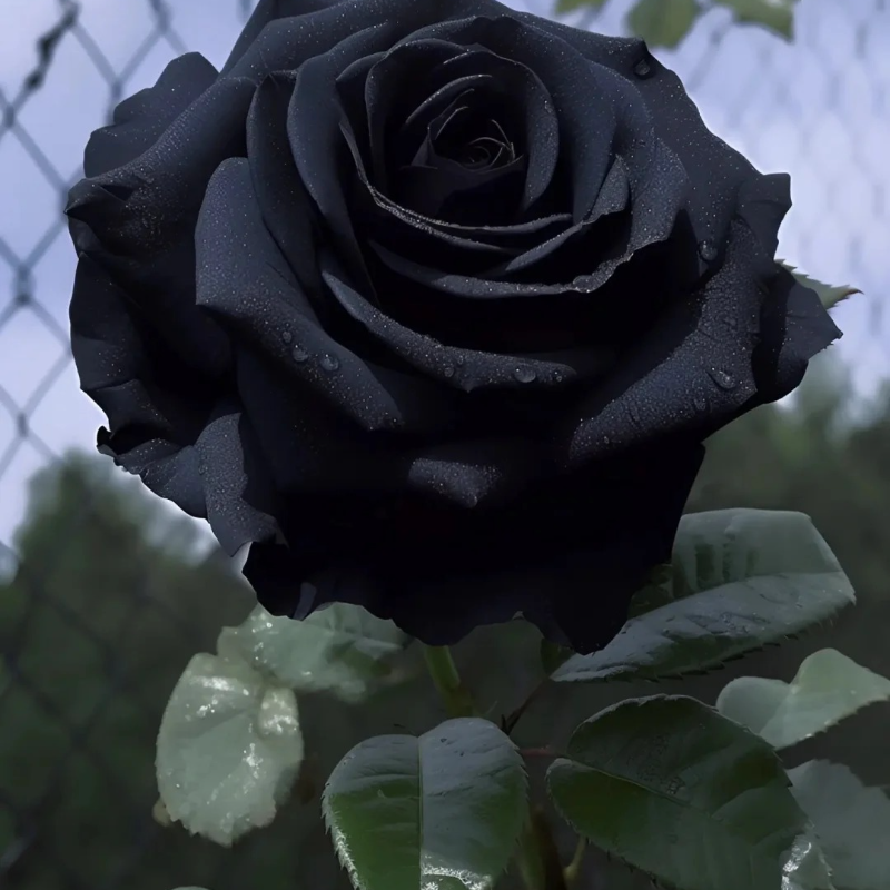 🌙 Midnight Rose Seeds – 🖤 Rare Black Beauties for a Touch of Mystery & Elegance ✨🌹