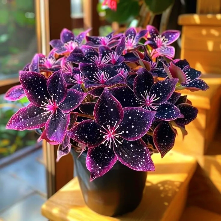 🌟Midnight blue Begonia-A Radiant Addition to Your Home! 🌟