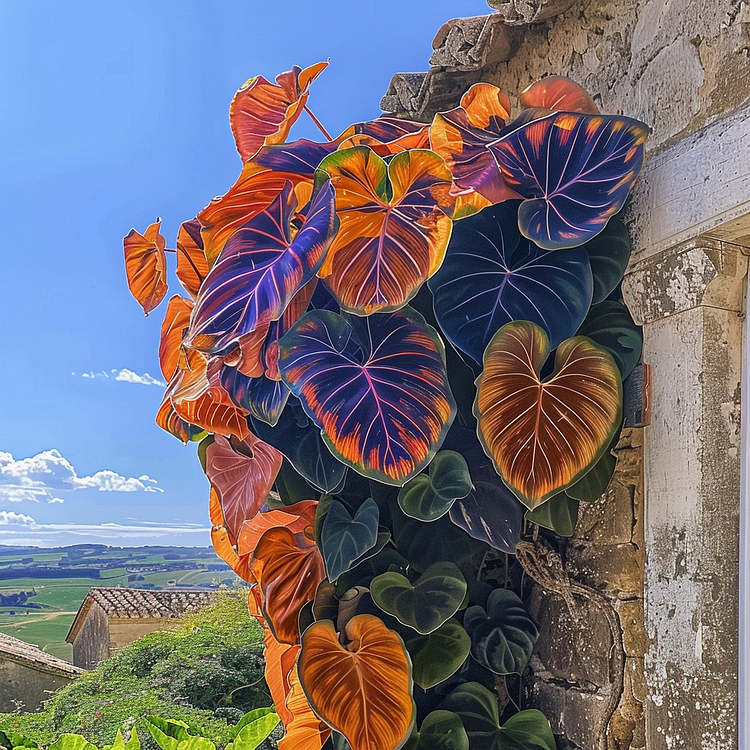 🌿✨ Colorful Philodendron Seeds – Bring Exotic Vibes to Your Space! 🌈🪴