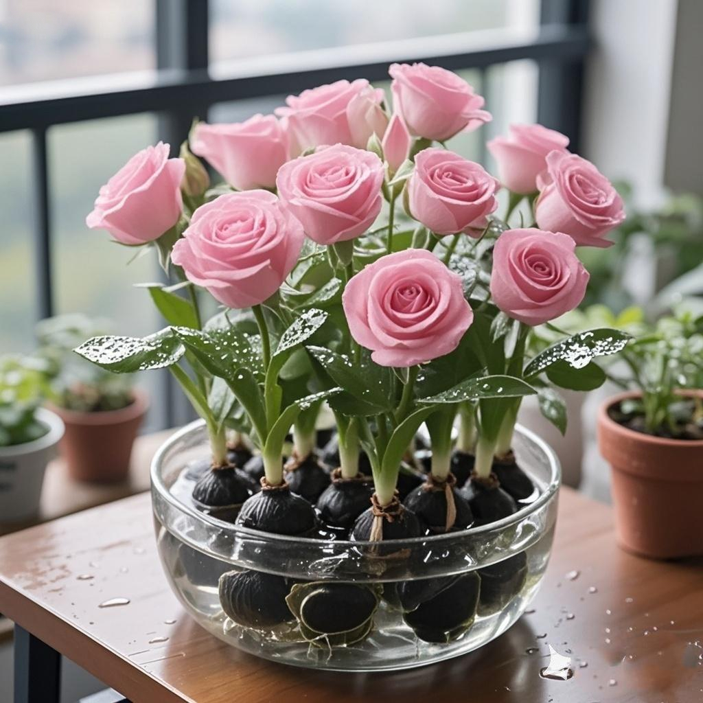 ✨Hydroponic Rose Bulbs -Enchanting Fragrant🌹Can be grown in water or soil