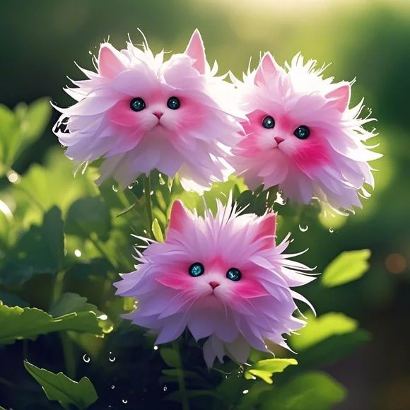 🌸 Cat Face Flower – The Most Adorable Bloom You’ve Ever Seen! 🌿✨