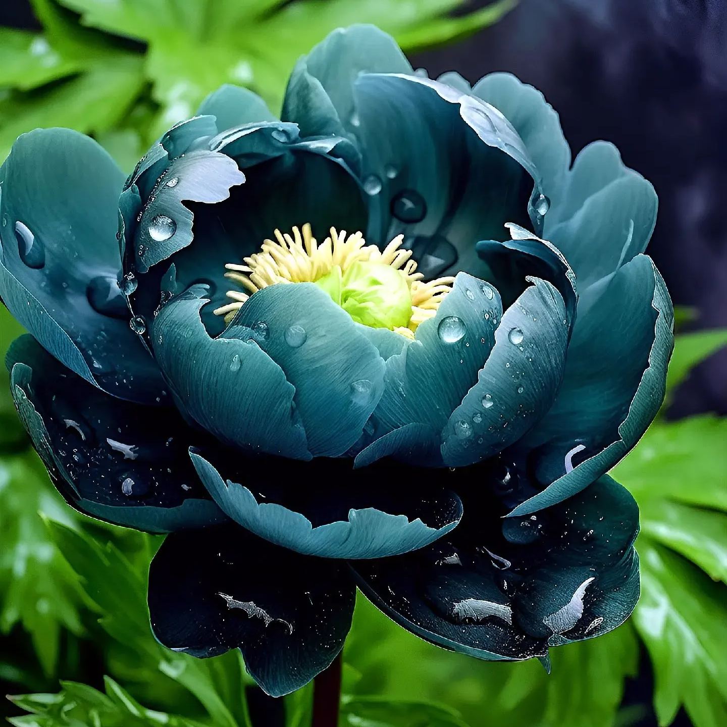 Black Beauty Peony Flower