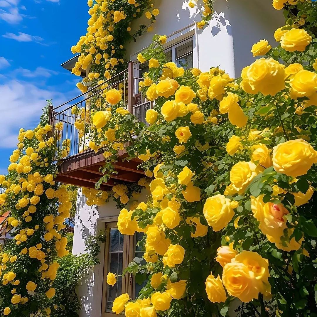 【 Repeat Blooming】🌹Climbing Rose Seeds - Luck Rises