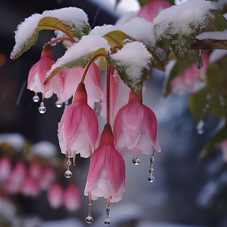 Hanging Bell Begonia Flower Seeds-Various colors available